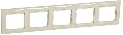 Рамка горизонтальная Legrand Valena 5-м. слоновая кость фото Рамка горизонтальная Legrand Valena 5-м. слоновая кость картинка